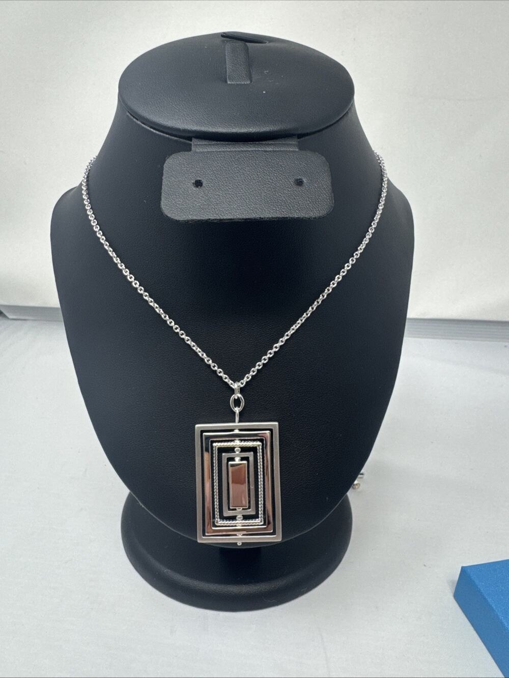 Touchstone Crystal Ask Around Pendant Necklace BNIB